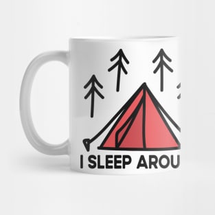 Funny Camping Saying Mug